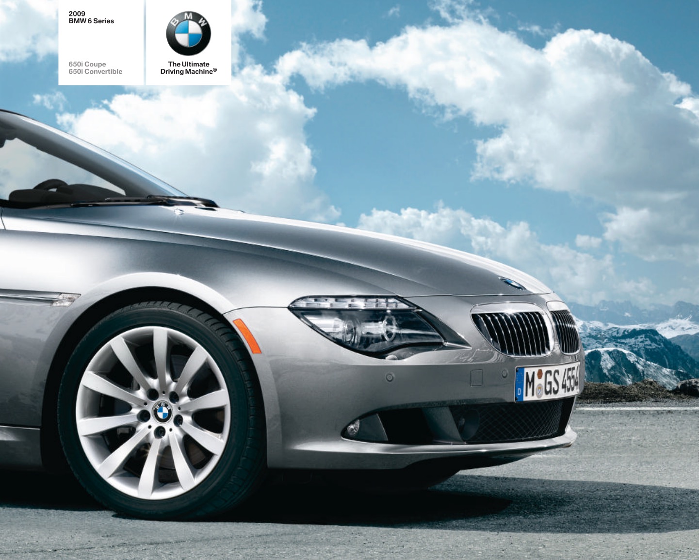 2009 BMW 6-Series Brochure
